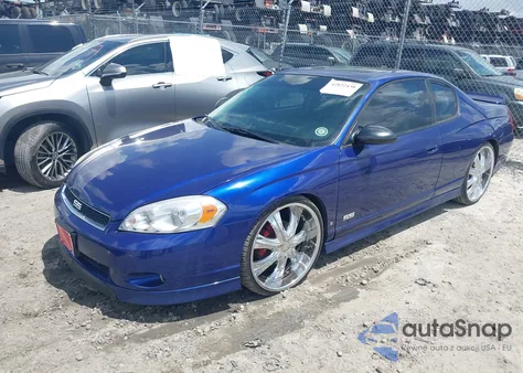 2006 Chevrolet Monte Carlo Ss from USA, damaged, VIN 2G1WL15C169363599